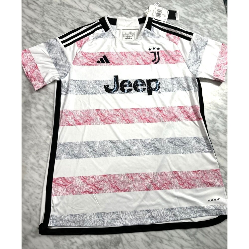 Adidas Juventus 2023/2024 Away Soccer Jersey Women's Large Shirt NEW IB0502